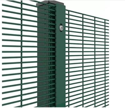 China High-intensity Powder Coated High Security Anti Climb Mesh 358 Fence for sale