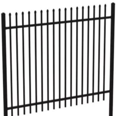 China Adjustable Tilt Angle Zinc-Steel Guardrail Fence for Customizable Garden Protection for sale