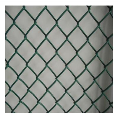 China Hot-dip Galvanized or PVC Coated Chain Link Fence Ideal for Securing Sports Stadiums for sale