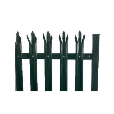 China 6ft Metal Steel Residential Security Palisade Fencing Gate with 6.0mm Rail Thickness for sale