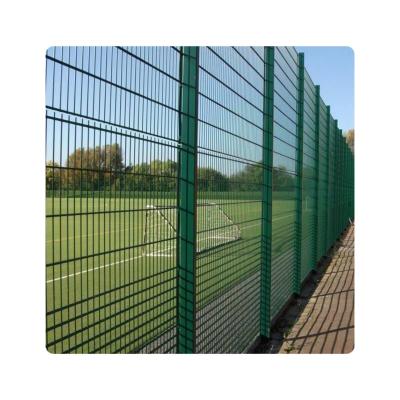 China 868 656 Powder Coated Double Wire Welded Mesh Fence Panels for sale