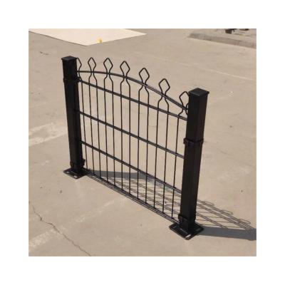 China 656 868 Mesh 2D Double Wire Fence Panel with 8/6/8mm Wire Diameter Iron Powder Coated for sale