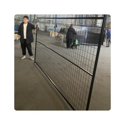 China 6ftx10ft Powder Coated Temporary Fence Canada Construction Site Fencing for sale