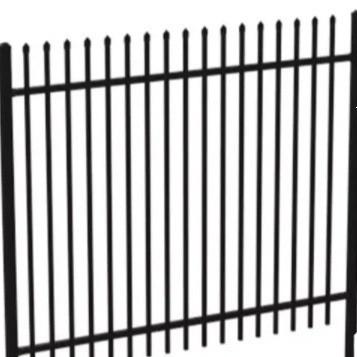 China Hot Sale zinc steel guardrail zinc steel guardrail fence wrought zinc steel guardrail fence for sale