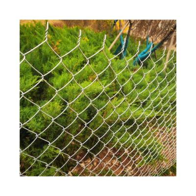 China High quality plastic chain link fence chain link fence roll industry chain link fence for sale