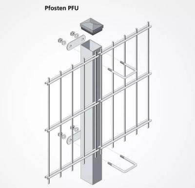 China Double Wire Fence 8/6/8 type and 6/5/6 type Fencing Mesh Double Wire Mesh Fence for sale