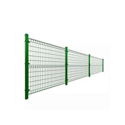 China Garden Galvanized Fence 3D Welded Wire Mesh Fence Panel for sale