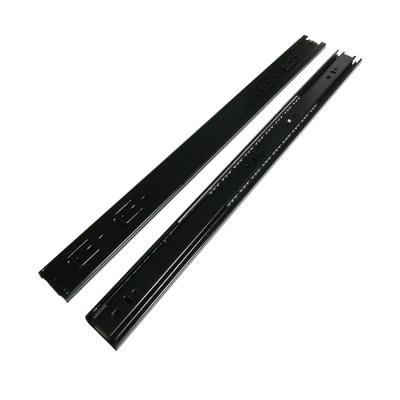 China Chinese Us On Sale Hot Goods 3 Fold Full Soft Narrow Extension Ball Bearing Drawer Slide for sale