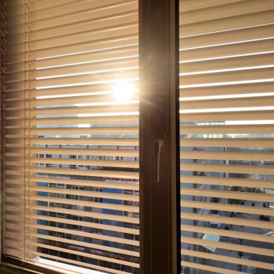 China Art Decor Luxury European Classic Horizontal Style Wooden Venetian Blinds For Windows for sale