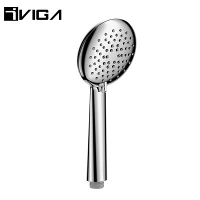 China Needleless Chrome Plated ABS Shower Fixed Bathroom Accessories Hand Shower Mixer Tap for sale