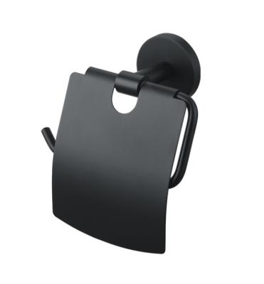 China Black Plated Toilet Paper Holder Supplier Modern Modern Bathroom Factory Accessory for sale