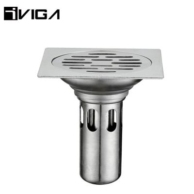 China Modern Bathroom And Kitchen Faucet Stainless Steel Floor Drain Without Overflow for sale