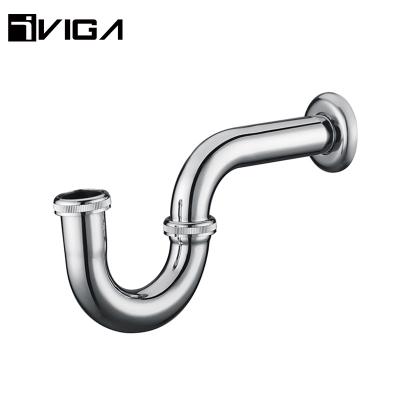 China Modern Stainless Steel Pop Up Strainer Fixture S Strainer Bathroom Sink P Trap Strainer Strainer for sale