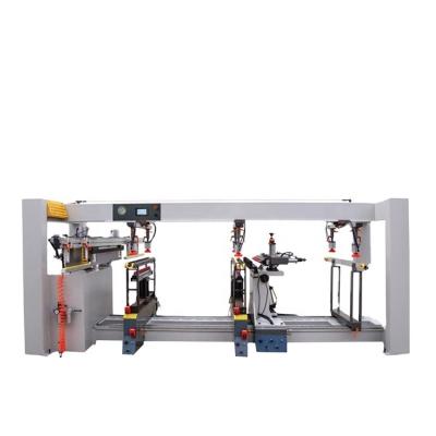 China Building Material Stores Three Line Woodworking Multi Auger Boring Machine for sale