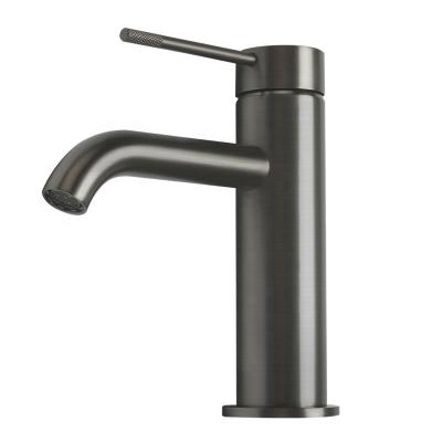 China Modern Antique Bathroom Faucet Black Basin Faucet Brass Basin Faucet Solid Copper Single Lever Faucet for sale