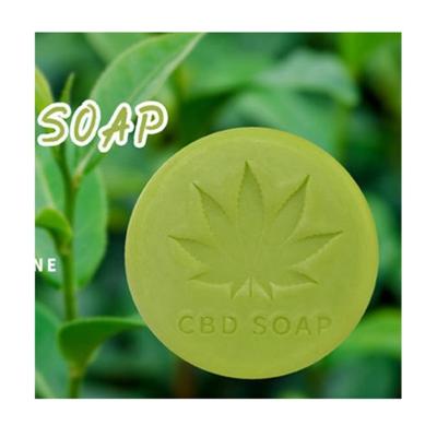 China Handmade Soap Anti-Acne Marks Bar Hemp Oil Cbd Base Cleansing Anti-Inflammatory Soap for sale