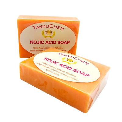 China Wholesale Basic Cleansing Skin Whitening Brighten Original Kojic Acid Soap Light Spot Kojic Acid Soap for sale