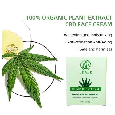 China Anti Aging Handmade Cream Whitening And Firming Improve Complexion Cbd Hemp Oil Face Cream for sale