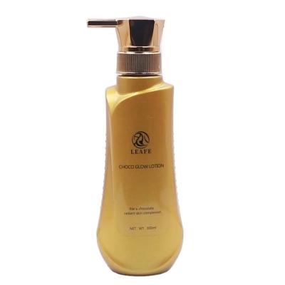 China Shiny Glowing Moisturizer OEM Caramel Skin Tone Clarifying Even Skin Tone Blemish Body Lotion for sale