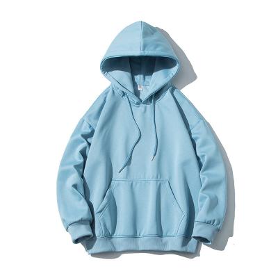 China Anti-Wrinkle Hot Sale Autumn Solid Customized Sweater Shirt Candy Color Hooded Hoodie Coat for sale