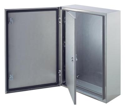 China Network Stainless Steel Box 304 Enclosure 316 316L Transparent Middle Window Door Metal Electrical Cabinet for sale