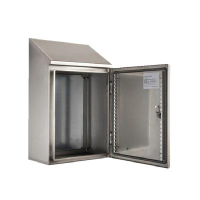 China Network Cabinet Outdoor Electrical Box Metal Panel Waterproof Electrical Box for sale