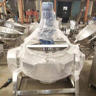 China Vegetable Processing Plant Gas Jacketed Cooking Pot Plant Supply Directly Steam-Jacked Kettle Sandwich Boiler for sale