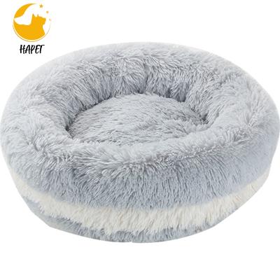 China Cat And Dog Bed In Machine Washable Cat And Dog Bed In Shaggy Rug Plush Novelty Novelty Pet Bed Pet Nest Breathable Customized for sale