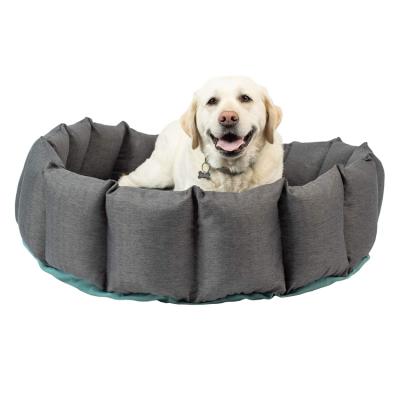 China Sustainable Custom Donut Dog Beds With Washable Covers Orthopedic Dog Beds For Small To Large Pet for sale