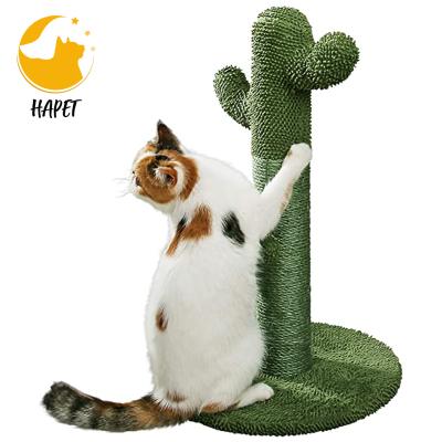 China Travel Cat Scratcher with the Cactus Cat Scratching Ball Post for sale