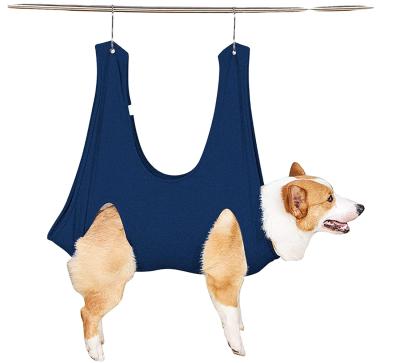 China Durable Pet Grooming Hammock Pet Nail Clip Bag for Dog Cat Grooming Bag With Hangers Grooming and Repair Pets for sale