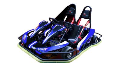 China Entertainment Park 65km/H Two Seater Electric Go Kart 2.5h Driving for sale