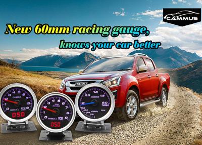 China 60mm Air Fuel Ratio Gauge Digital Water Temperature Gauge High Sensitivity for sale