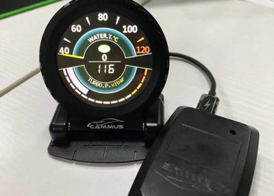 China Cammus Aluminum Frame Liquid Crystal OBD Speedometer Gauge for sale