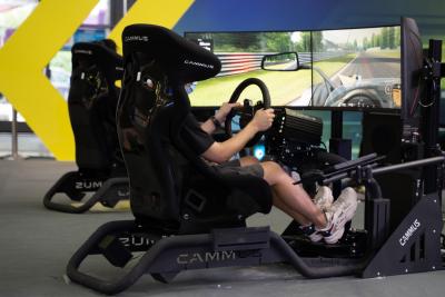 China Ergonomische Direktantrieb-virtuelle Realität Sim Racing Simulator zu verkaufen