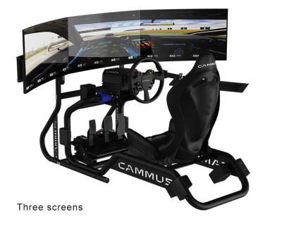 China CAMMUS Triple Screen Sim Motion Gaming Racing Simulator for sale