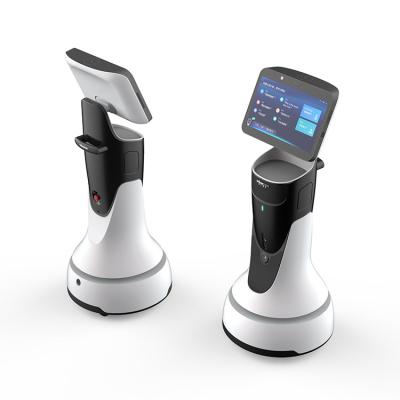 China ALL factory price cheap robot waiter humanoid/robot/restaurant robot for greeting and reception service for sale