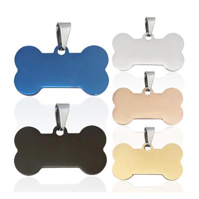 China Custom Europe Double Sides Customized Brass Tag Collars Branded Metal Titanium Personalized Dog Tag for sale