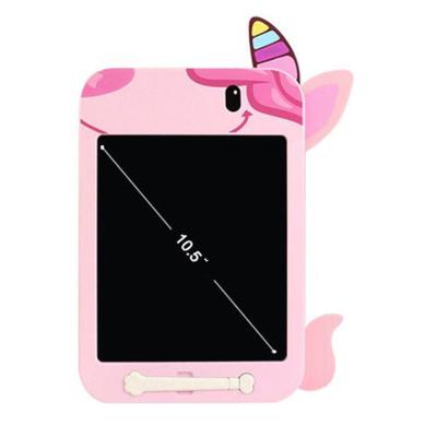 China Cute Cartoon Style 10.5 Inch LCD Unicorn Color Screen Drawing Board Writing Board for sale