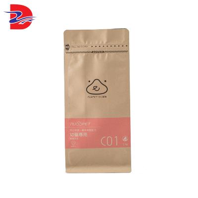 China Reliable And Good Safety Resealable Paper Packaging Food Packaging Sugar Bag for sale