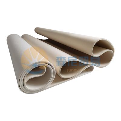 China Factory Nomex Fabric Industries Felt White Seamless Heat Transfer Printing Felt Belt for sale