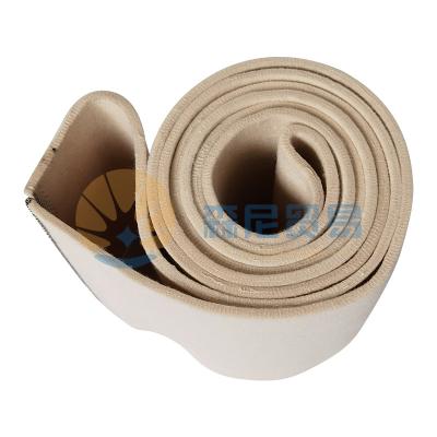 China Laundry Washing Part Heat Resistance Ironing Flatwork Ironing Nomex Felt Belt For Laundry Machine Belt for sale