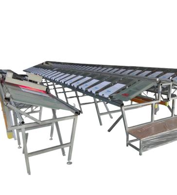 China Garment Shops Garment Ready Made Screen Printing Glass Table HJD-B3 for sale