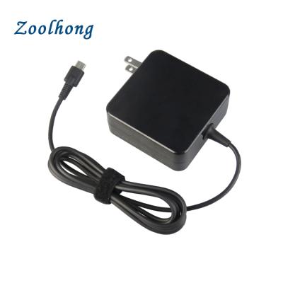 China 65W Laptop PD Charger For All Laptop Amazon Hot Sale 45w/65w Square Model Universal AC Adapter For Computer Power Adapter PD Charger portable for sale