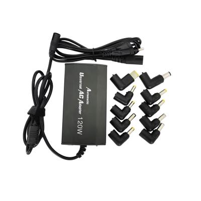 China For All Brands Laptop Notebook Accessories 120W Universal AC Laptop Charger Power Adapter For Laptop With 10 Tips for sale