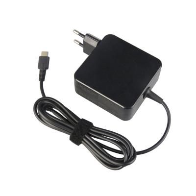 China For Laptop QC 3.0 PD Fast Charger Type / Best 65w USB-c Mobile Power Adapter USB C Wall Charger For All Laptop for sale