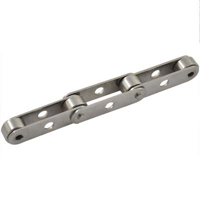 China Hotels Factory direct stainless steel double pitch middle hole chain for Conveyor Belt Industry for sale