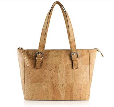 China Fashion Lady Cork Handbag Purse Satchel Travel Cork Handbags For Women for sale