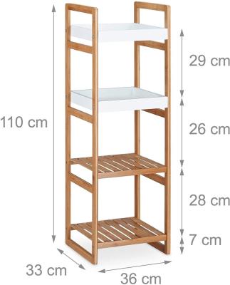 China Viable bathroom with full style has bamboo bath rack and multi-layered storage rack for sale