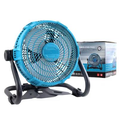 China Factory Wholesale Portable Floor Standing Lithium Battery Table Fans Rechargeable Outdoor Wireless Fan AQ0942 for sale